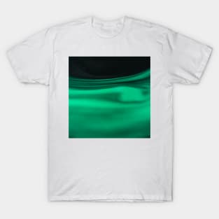 Amazing Northern Lights Aurora Over The Night Sky in Iceland T-Shirt